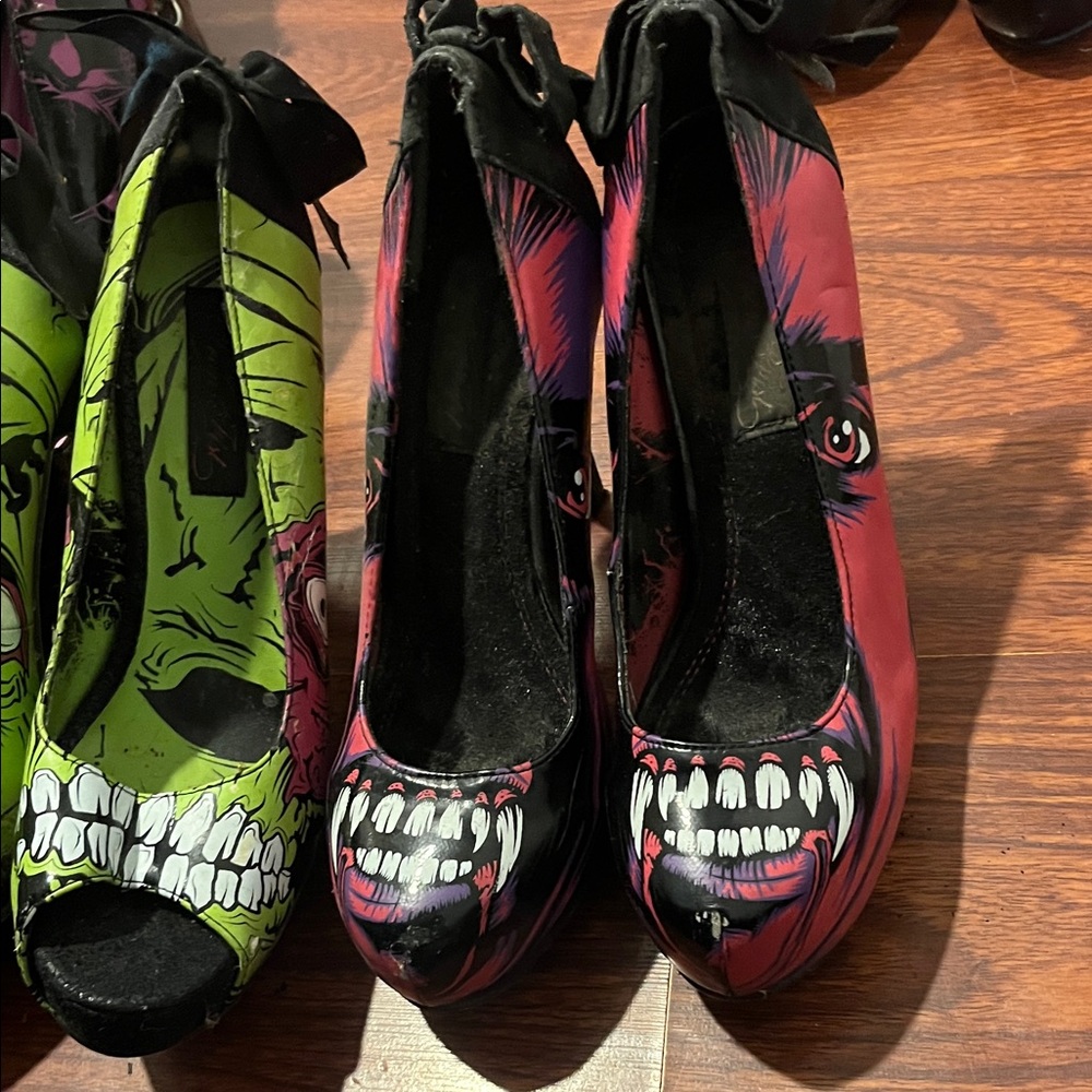 Iron fist heels Dracula